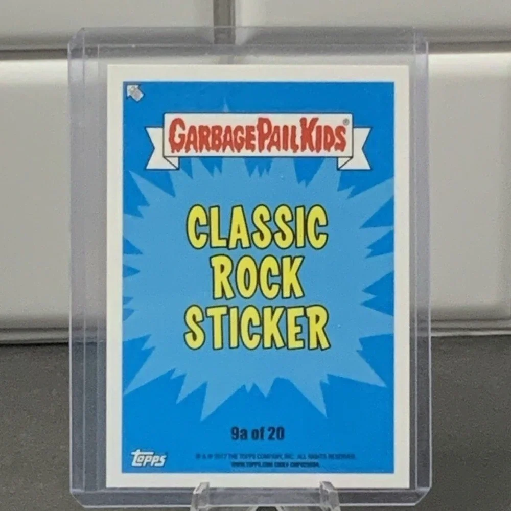 2017 Topps Garbage Pail Kids Battle Of The Bands Glowin' Jimi‎